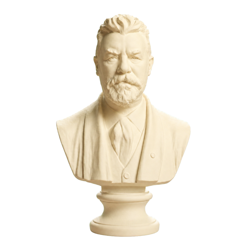 Carl Jacobsen Ivory White collectible bust