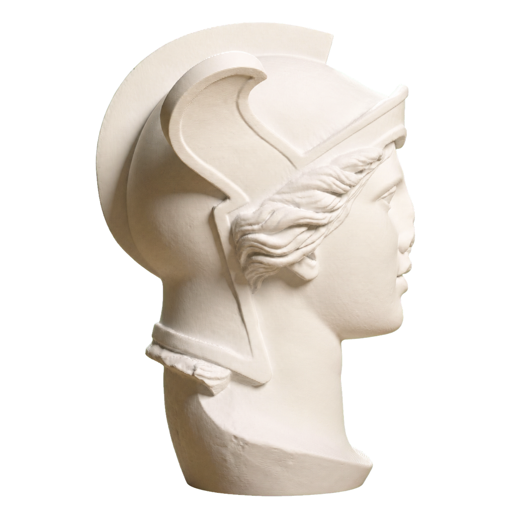 Head Ivory White collectible bust