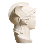 Head Ivory White collectible bust