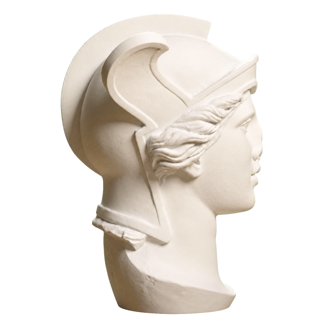 Head Ivory White collectible bust