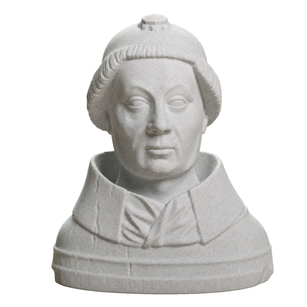 Reliquary Bust Marble Stone collectible bust