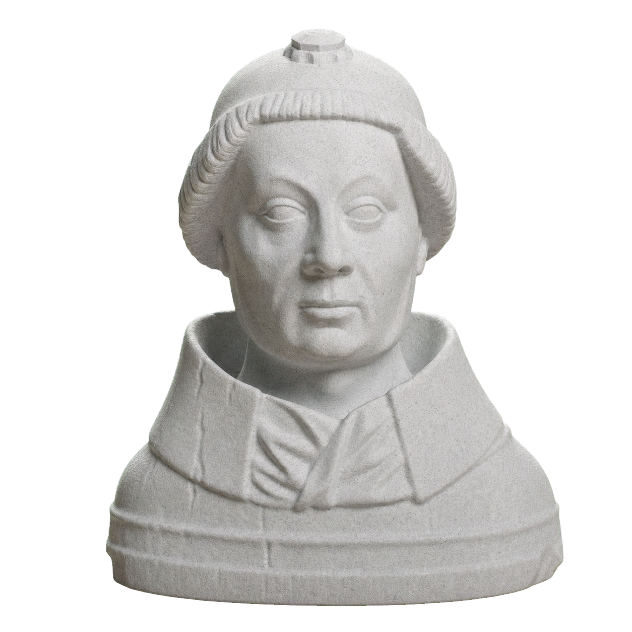 Reliquary Bust Marble Stone collectible bust