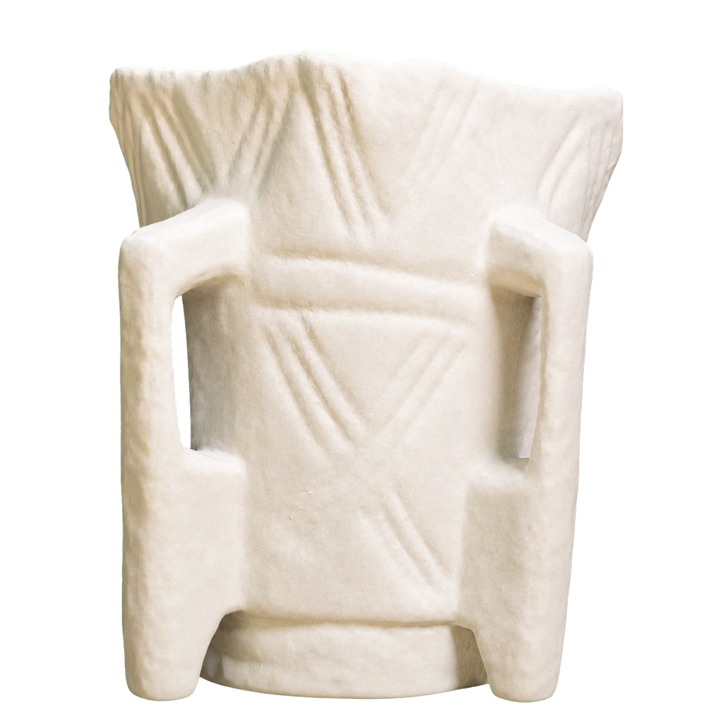 Mether or Drinking Vessel Ivory White collectible bust