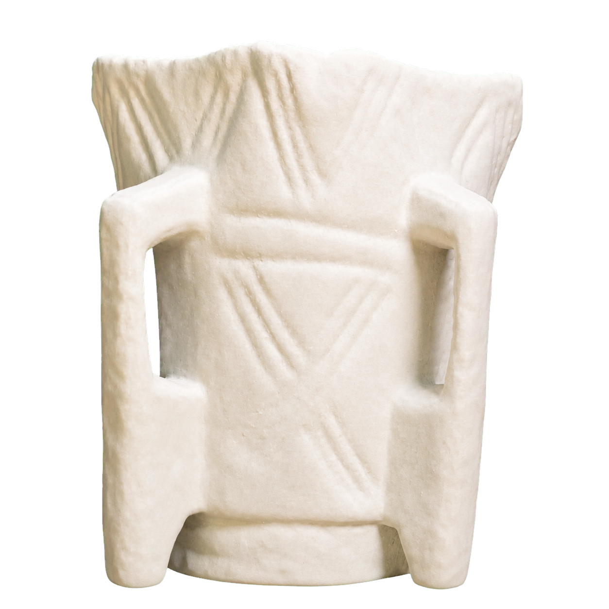 Mether or Drinking Vessel Ivory White collectible bust