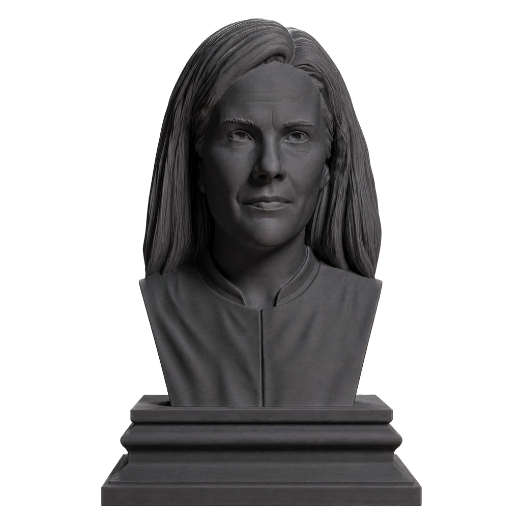 Amy Coney Barrett Charcoal Black collectible bust