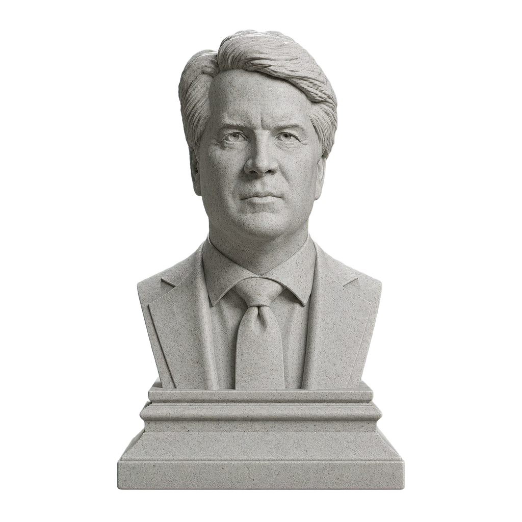 Brett Kavanaugh Marble Stone collectible bust