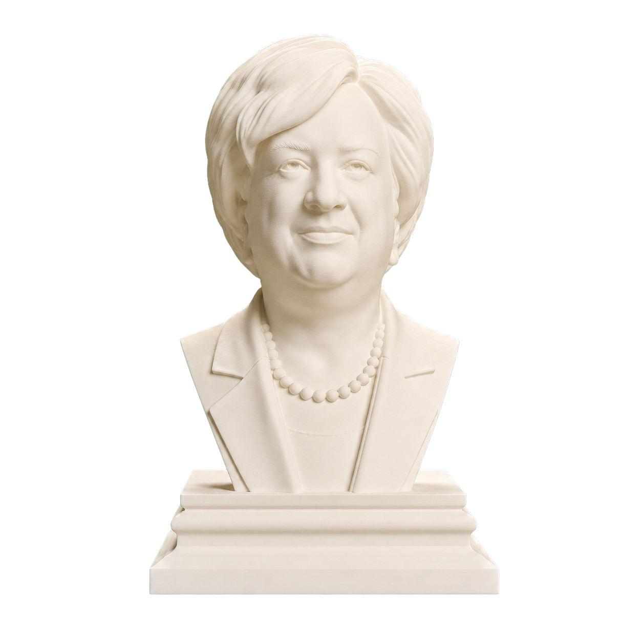 Elena Kagan Ivory White collectible bust