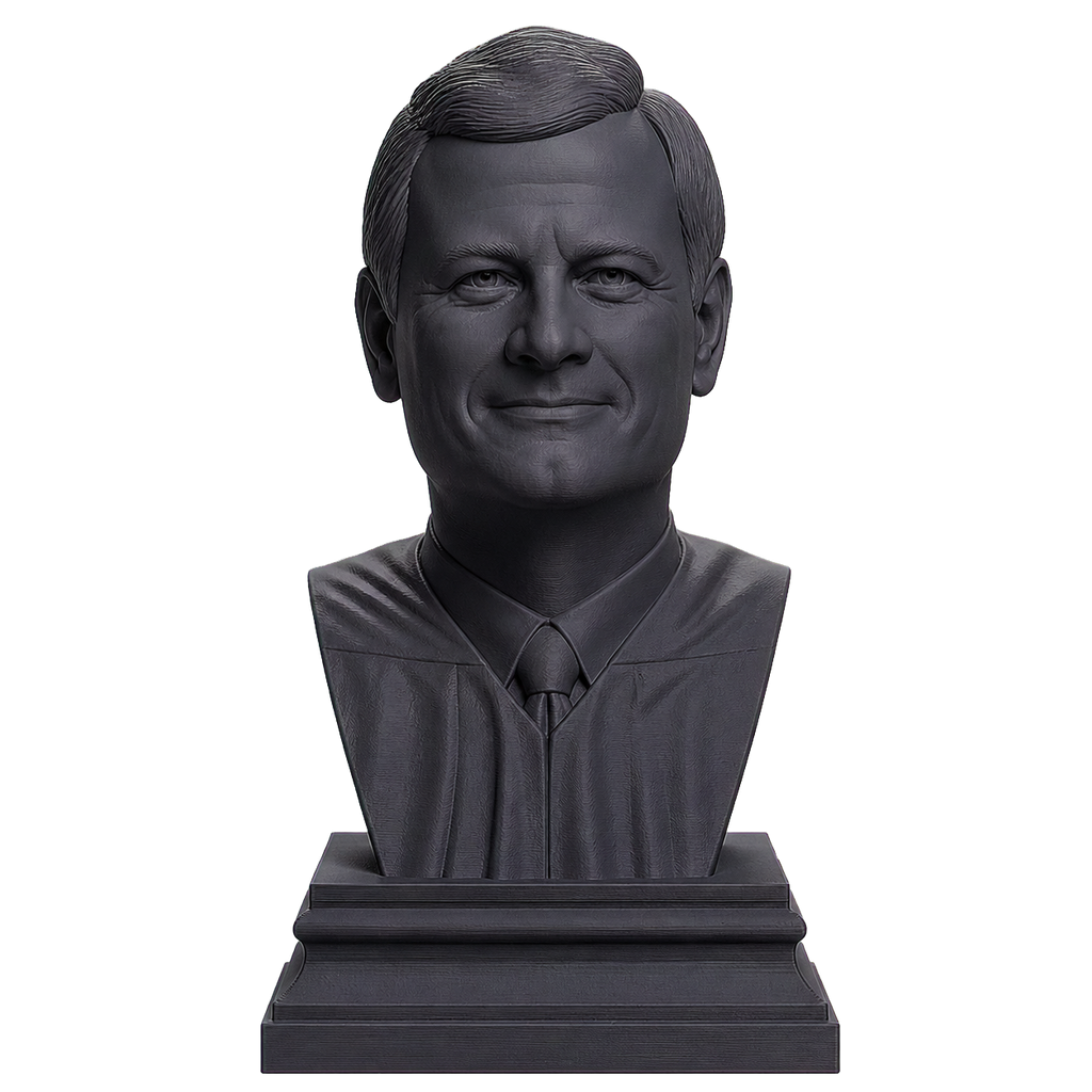 John Roberts Charcoal Black collectible bust