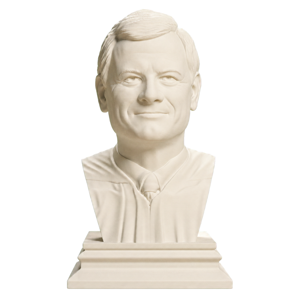 John Roberts Ivory White collectible bust