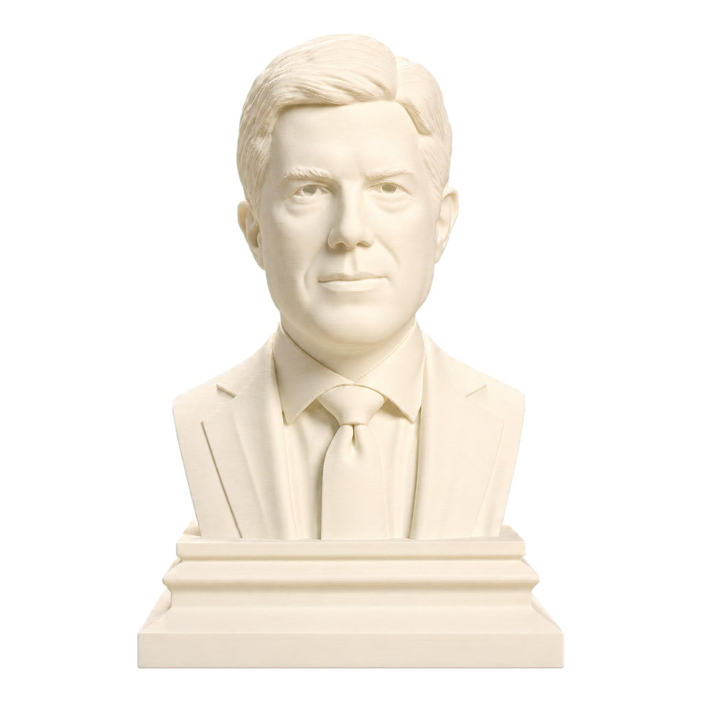 Neil Gorsuch Ivory White collectible bust