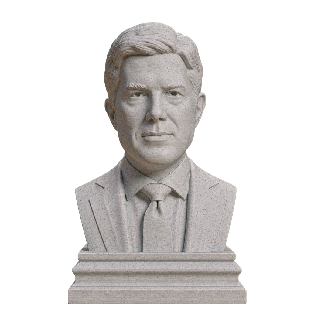 Neil Gorsuch Marble Stone collectible bust