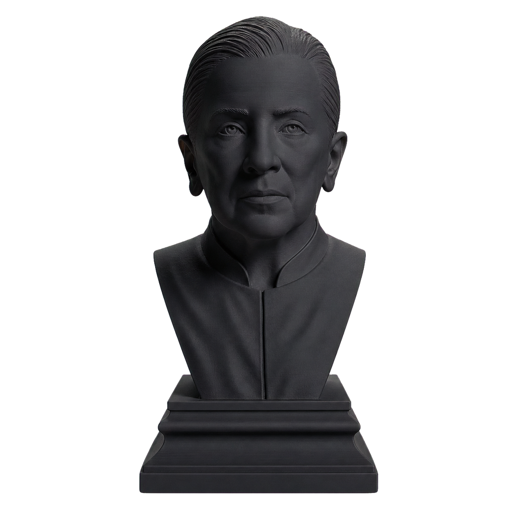 Ruth Bader Ginsburg Charcoal Black collectible bust
