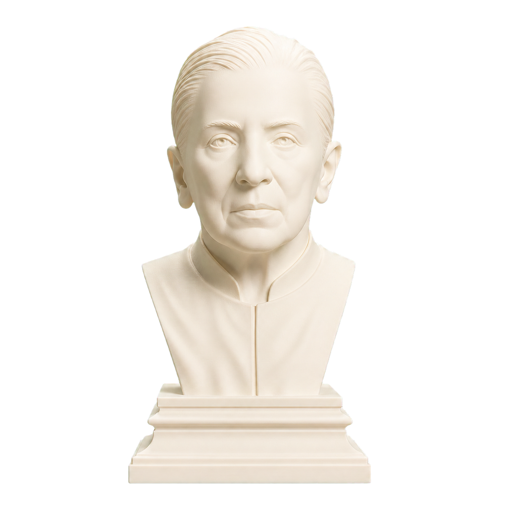 Ruth Bader Ginsburg Ivory White collectible bust