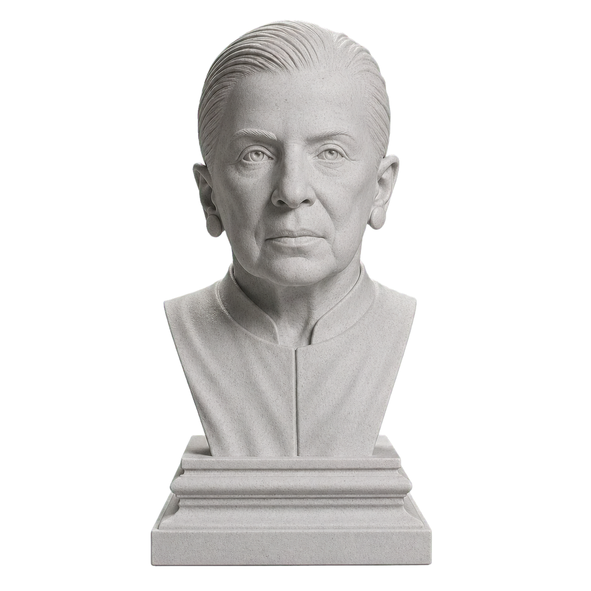 Ruth Bader Ginsburg Marble Stone collectible bust