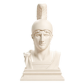 Achilles Ivory White collectible bust