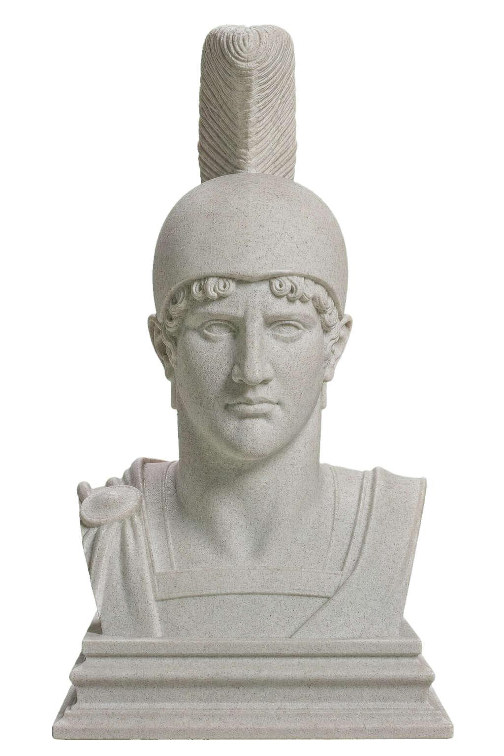Achilles Marble Stone collectible bust