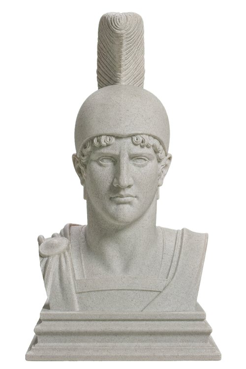 Achilles Marble Stone collectible bust