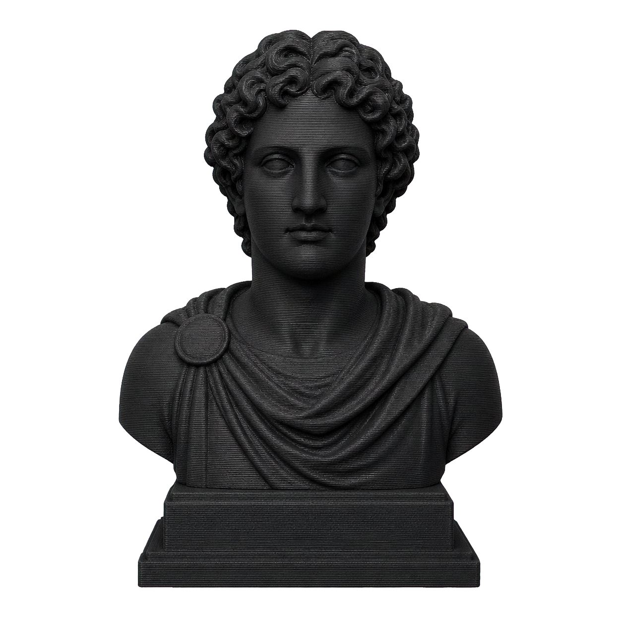 Apollo Charcoal Black collectible bust