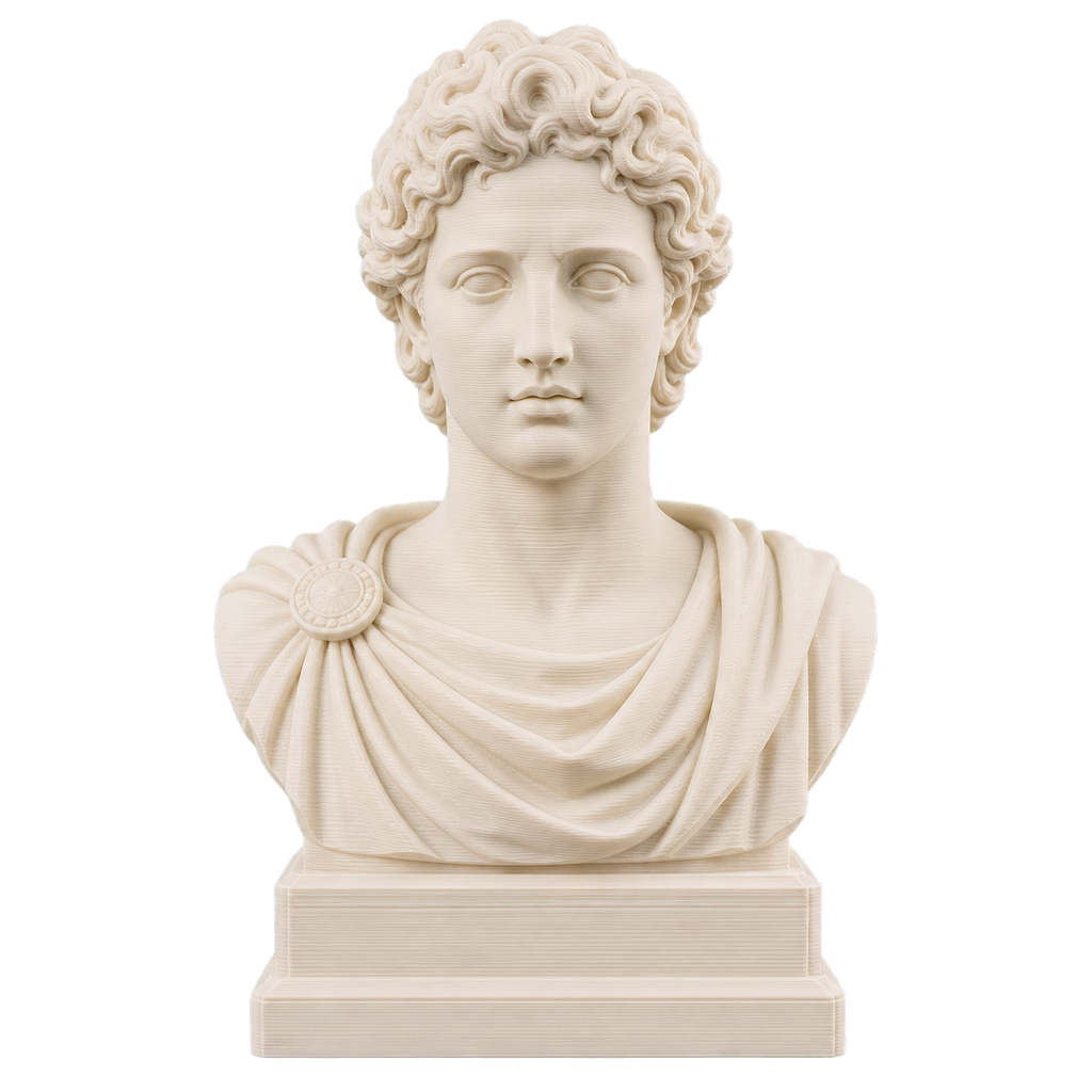 Apollo Ivory White collectible bust