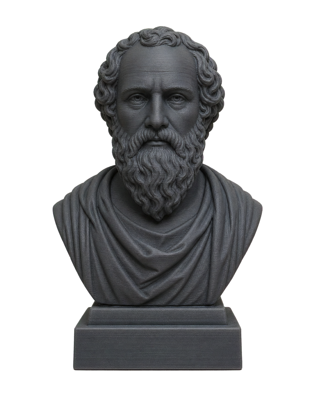 Archimedes Charcoal Black collectible bust