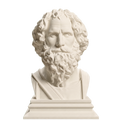 Archimedes Ivory White collectible bust