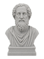 Archimedes Marble Stone collectible bust