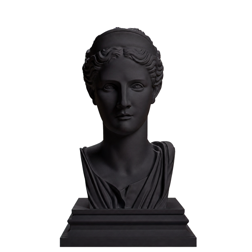 Artemis Charcoal Black collectible bust