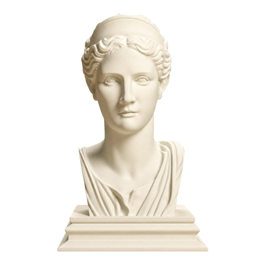 Artemis Ivory White collectible bust