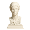Artemis Ivory White collectible bust