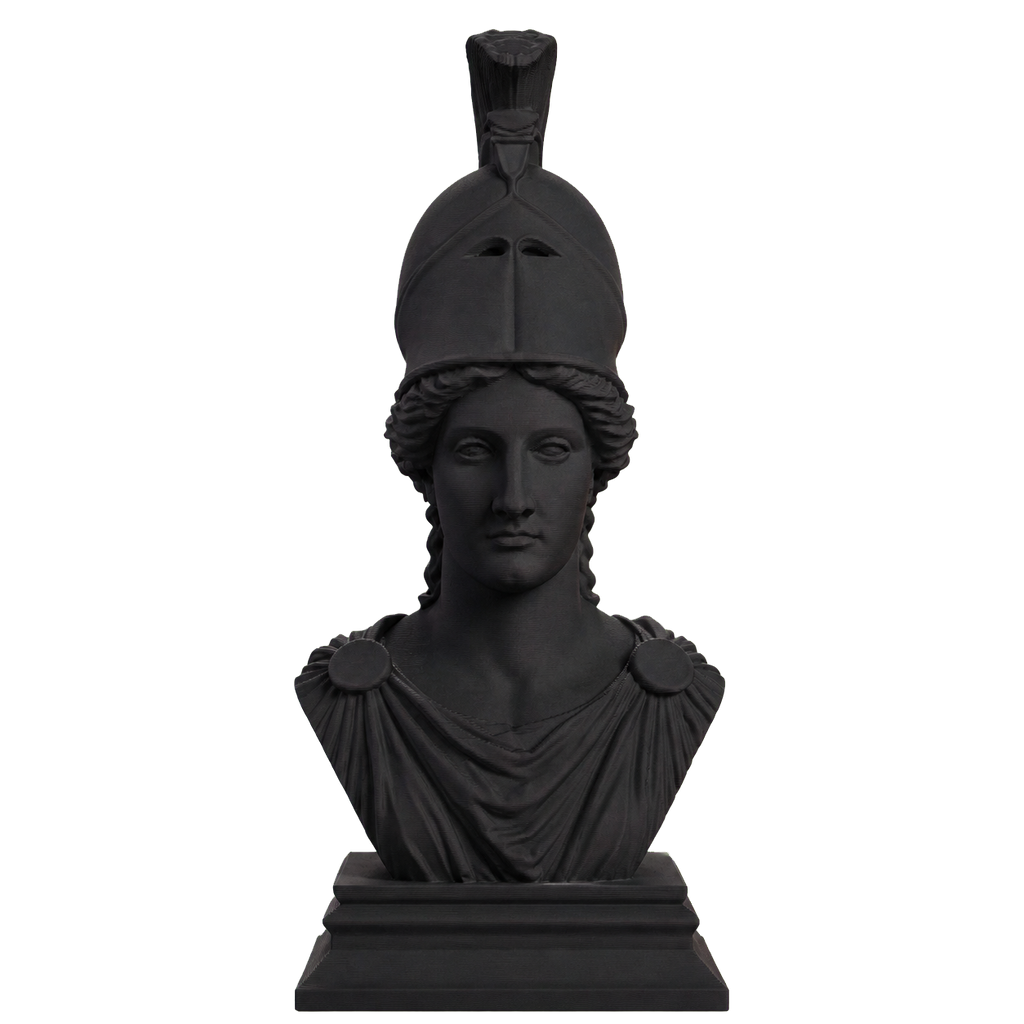 Athena Charcoal Black collectible bust