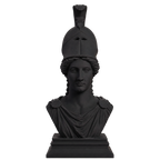 Athena Charcoal Black collectible bust