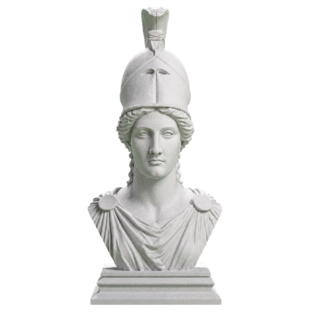 Athena Marble Stone collectible bust