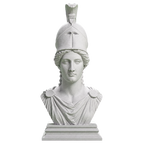 Athena Marble Stone collectible bust