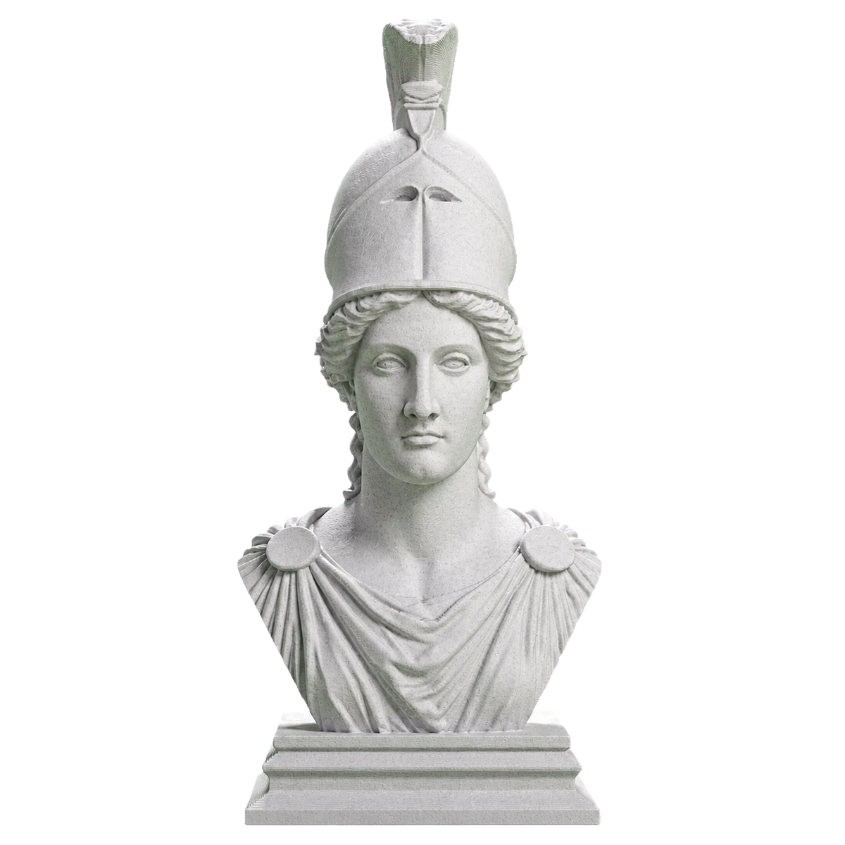 Athena Marble Stone collectible bust