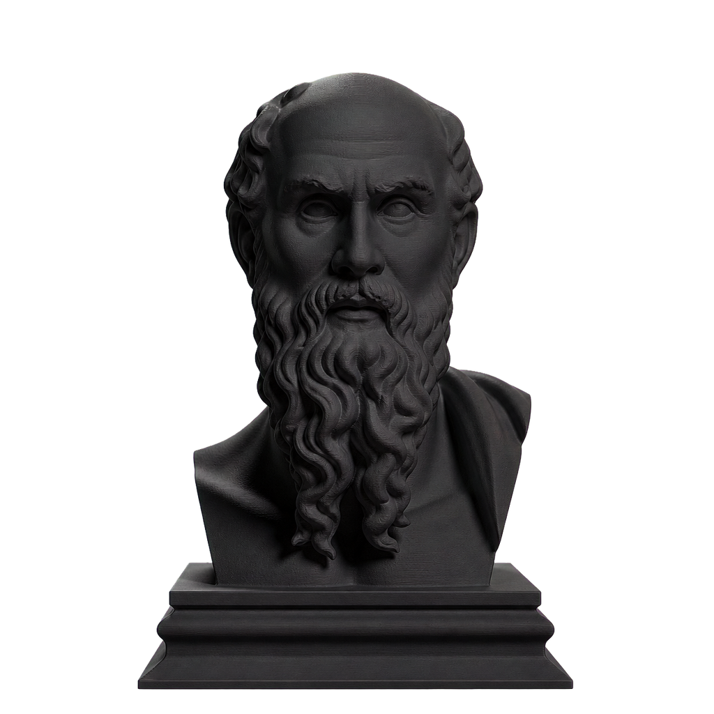 Diogenes Charcoal Black collectible bust