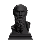 Diogenes Charcoal Black collectible bust