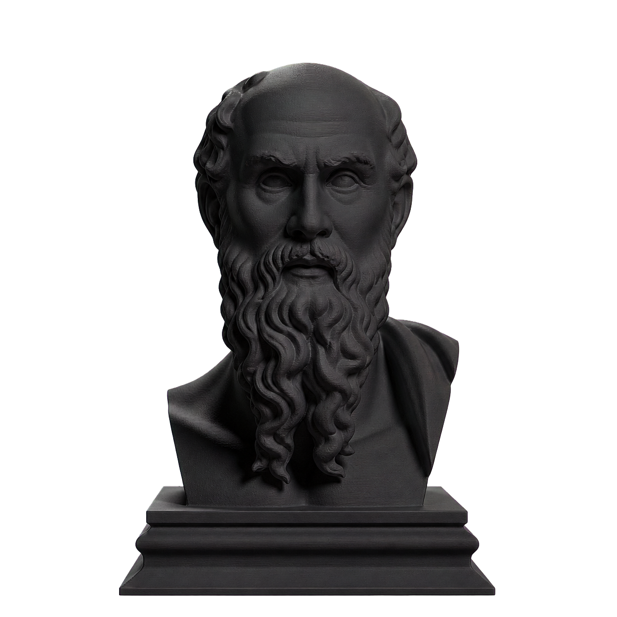 Diogenes Charcoal Black collectible bust