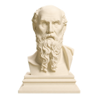 Diogenes Ivory White collectible bust