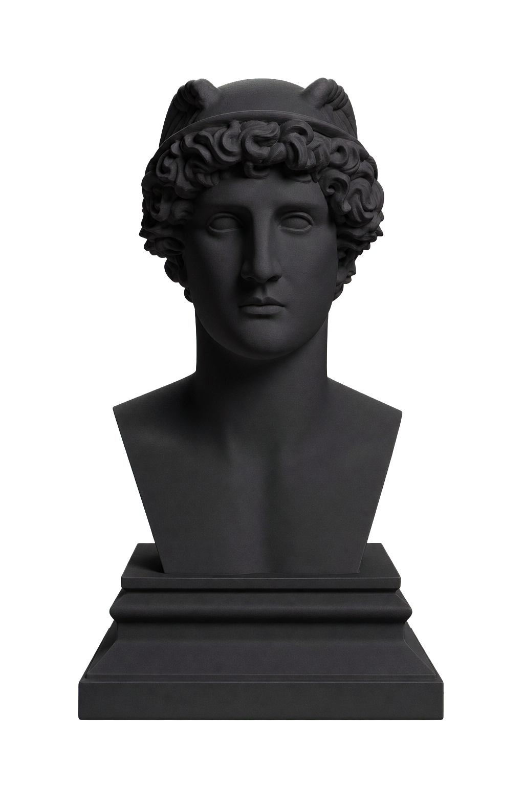 Hermes Charcoal Black collectible bust