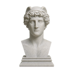 Hermes Marble Stone collectible bust