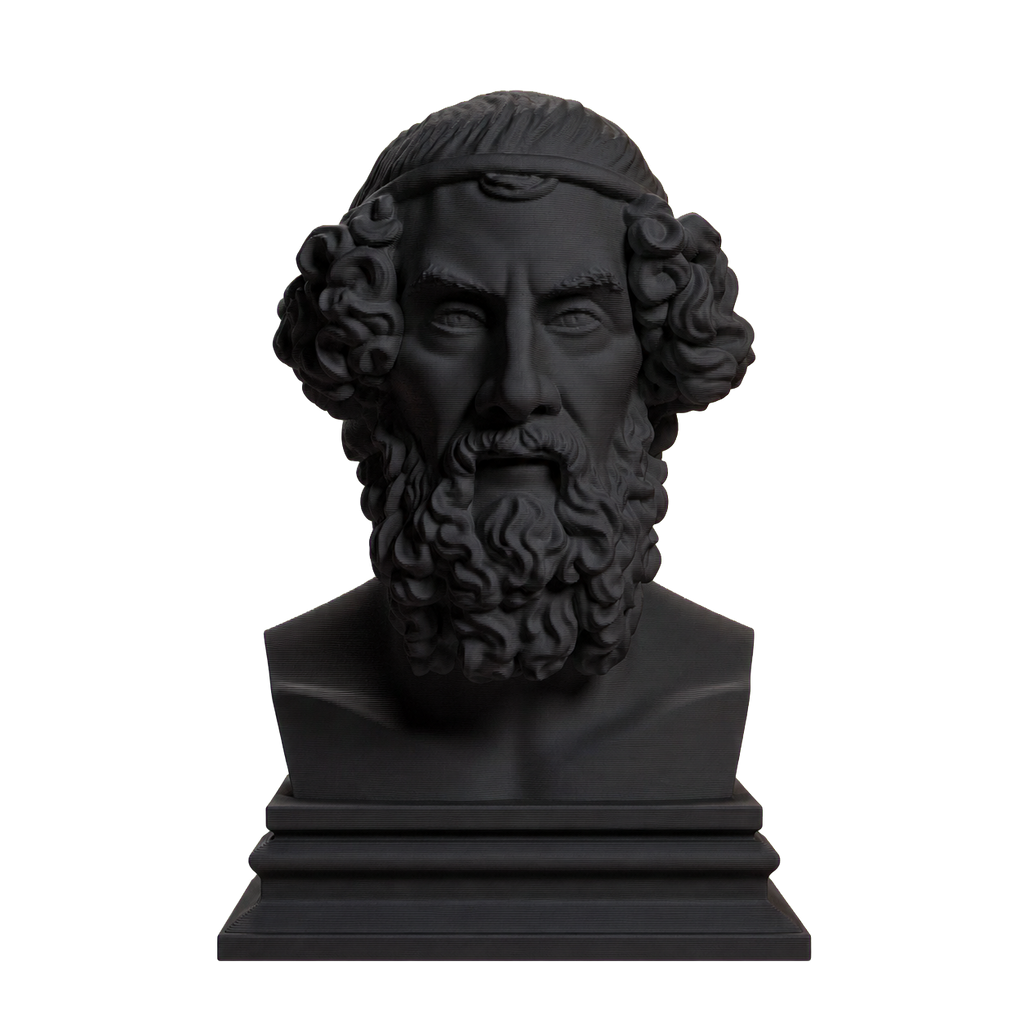 Homer Charcoal Black collectible bust