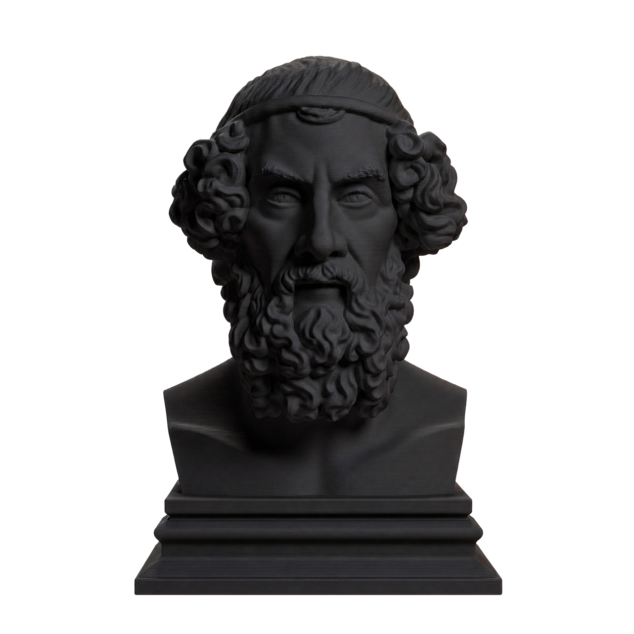 Homer Charcoal Black collectible bust