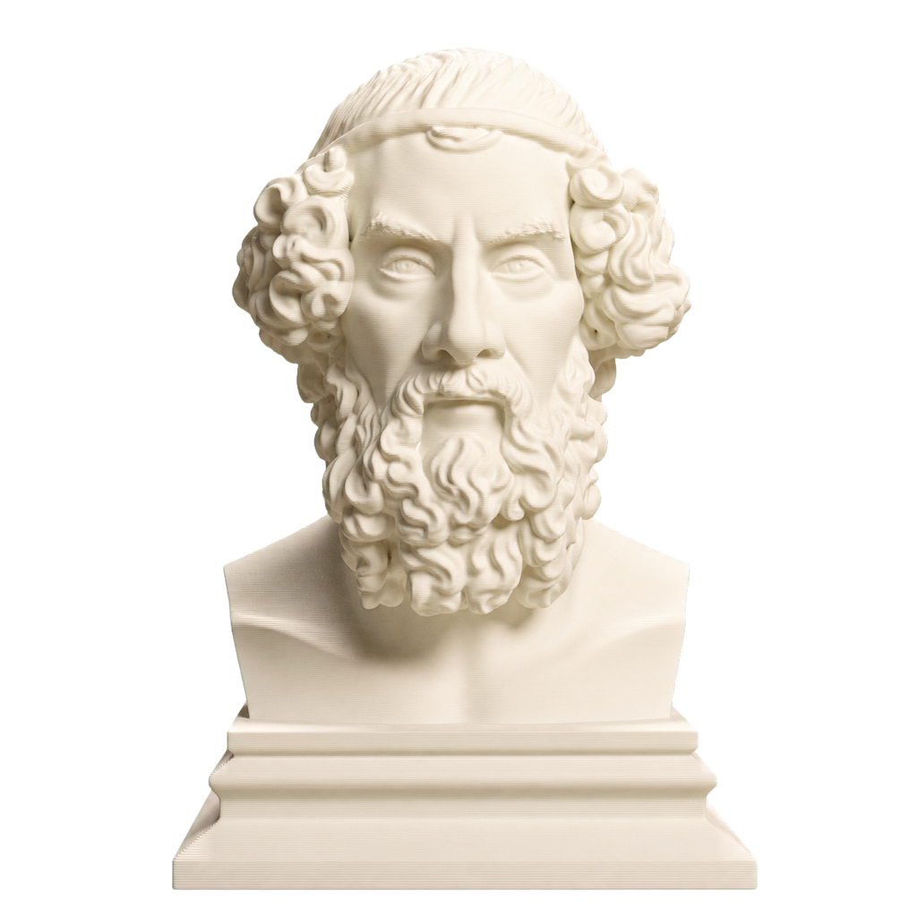 Homer Ivory White collectible bust