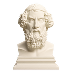 Homer Ivory White collectible bust