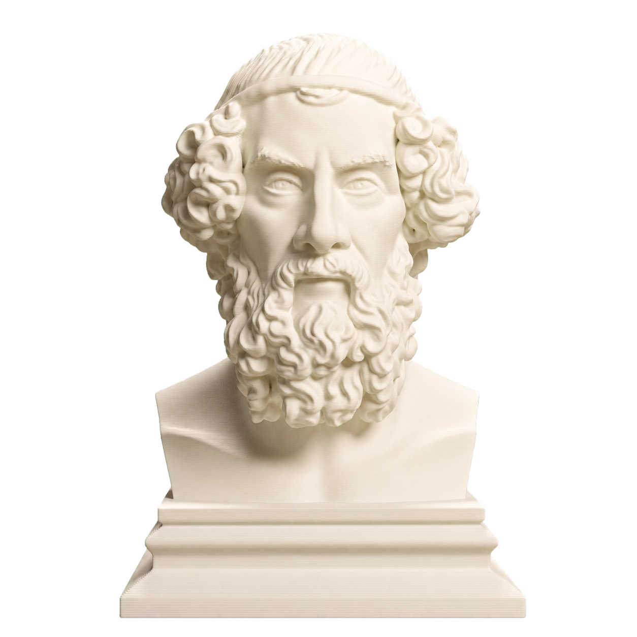 Homer Ivory White collectible bust