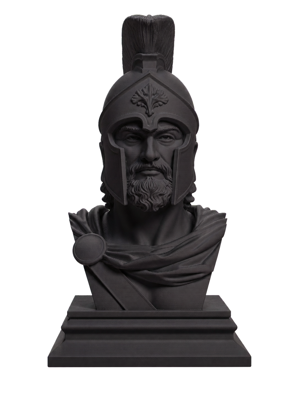 Leonidas Charcoal Black collectible bust