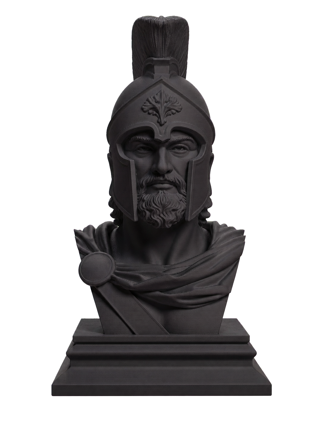 Leonidas Charcoal Black collectible bust