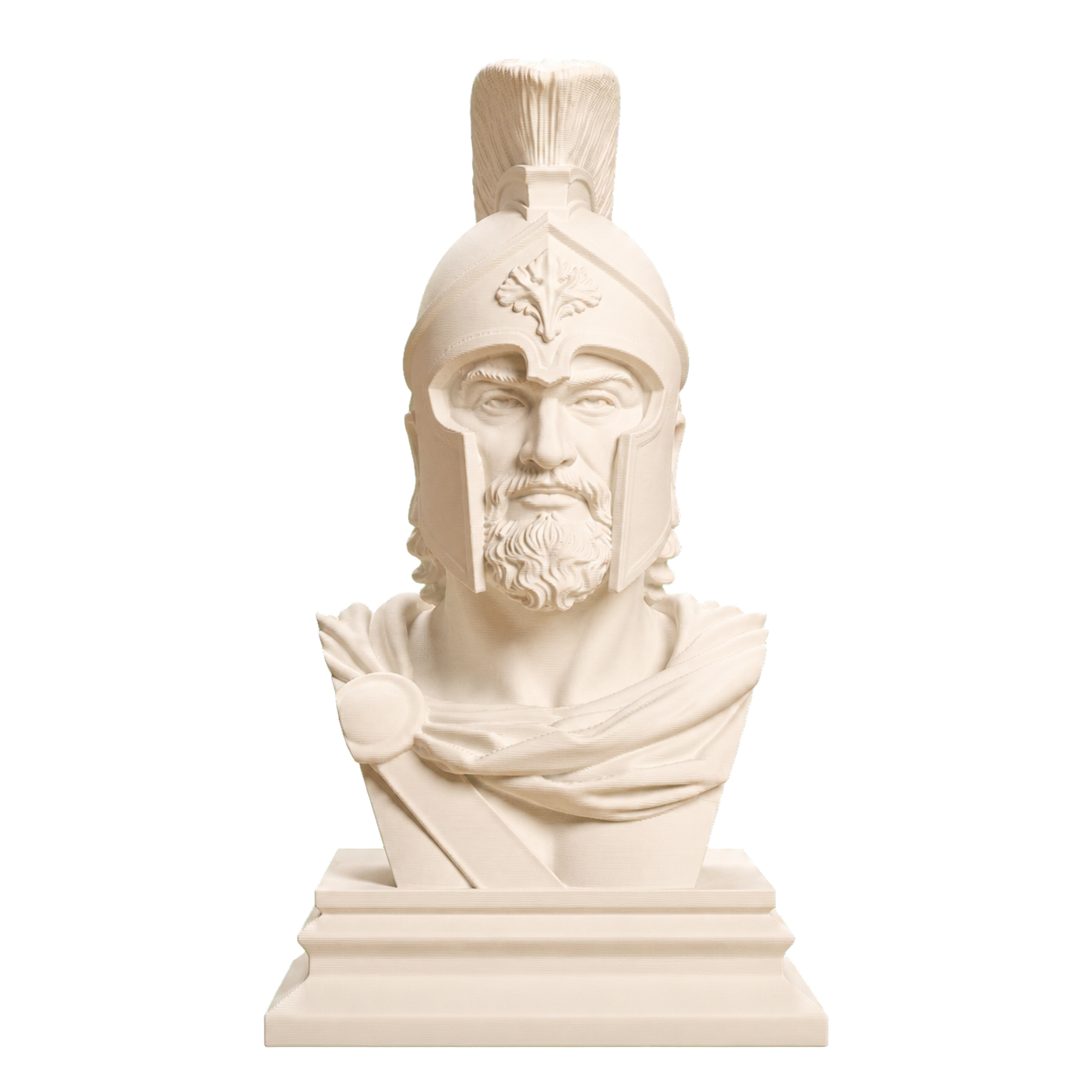 Leonidas Ivory White collectible bust