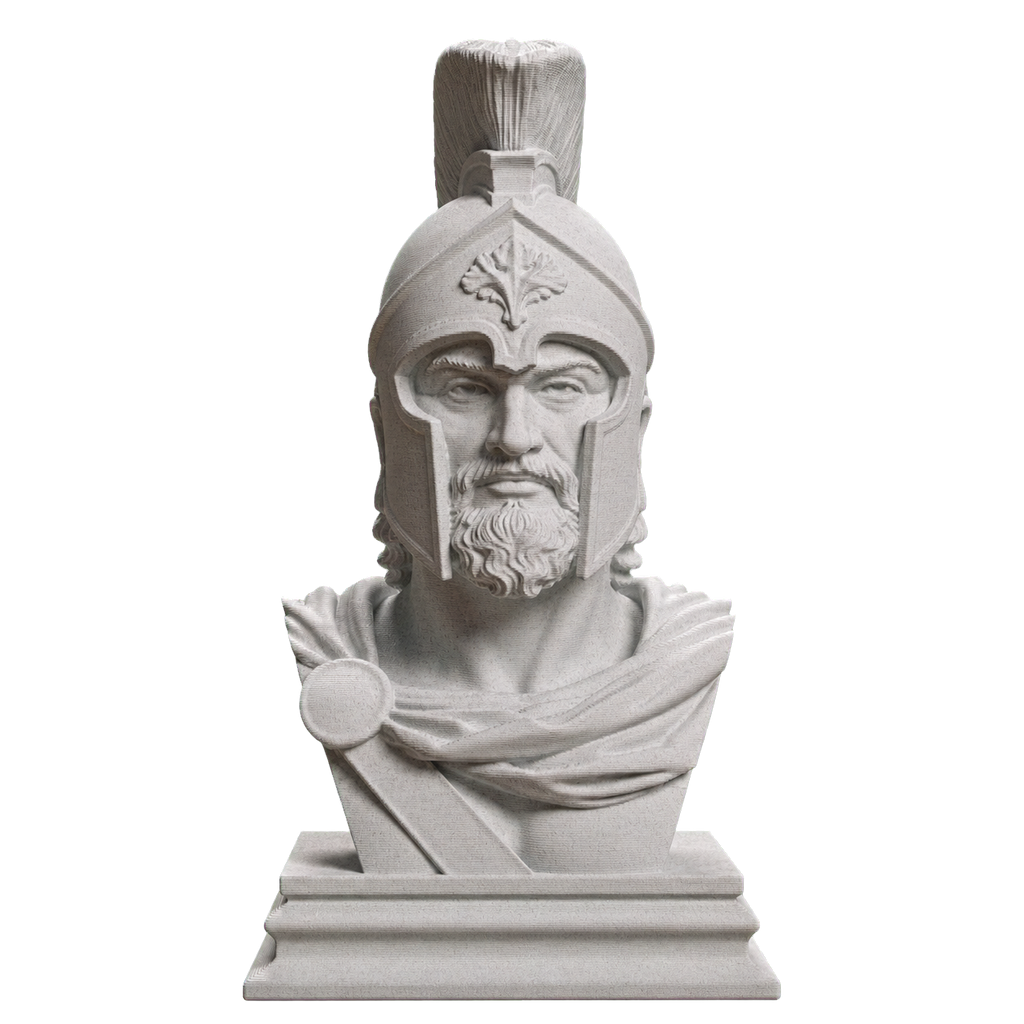 Leonidas Marble Stone collectible bust