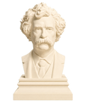 Mark Twain Ivory White collectible bust